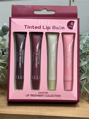 ELLE Tinted Lip Balm 4-Pack